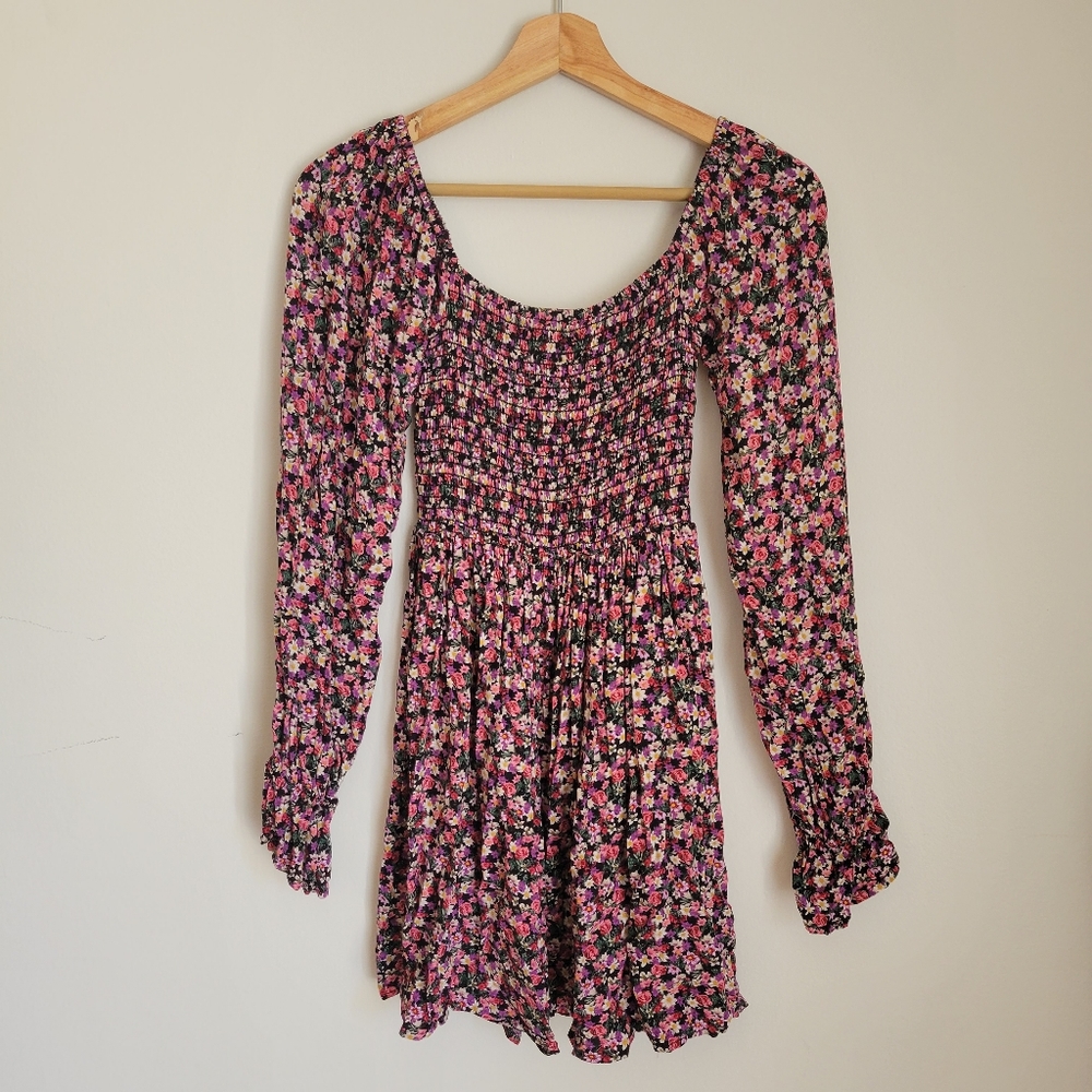 Womens flower midi dress